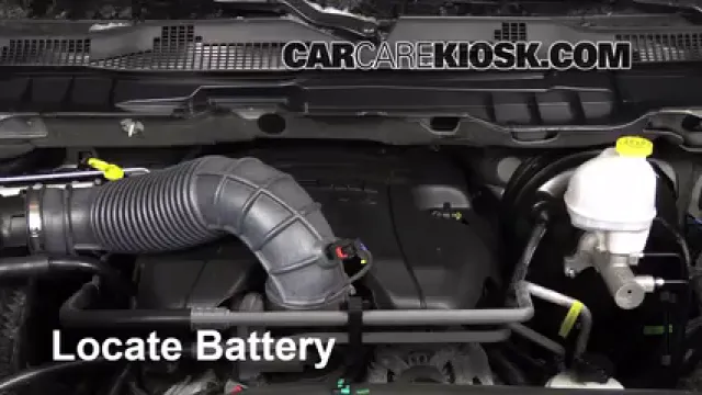 2012 Ram 1500 SLT 5.7L V8 Crew Cab Pickup Battery Jumpstart